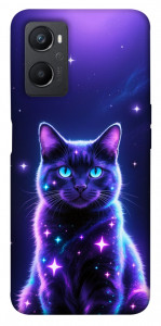 Чехол Galaxy purple cat для Oppo A36
