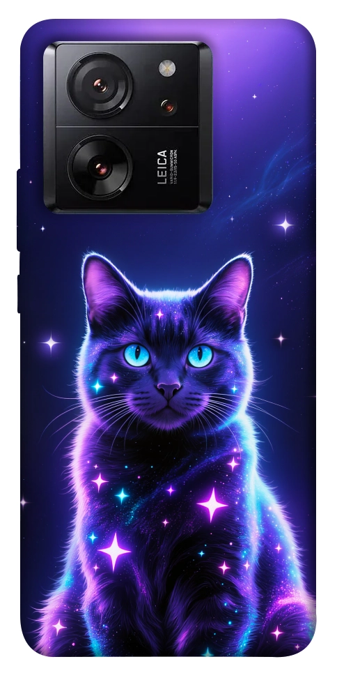 Чехол Galaxy purple cat для Xiaomi 13T Pro