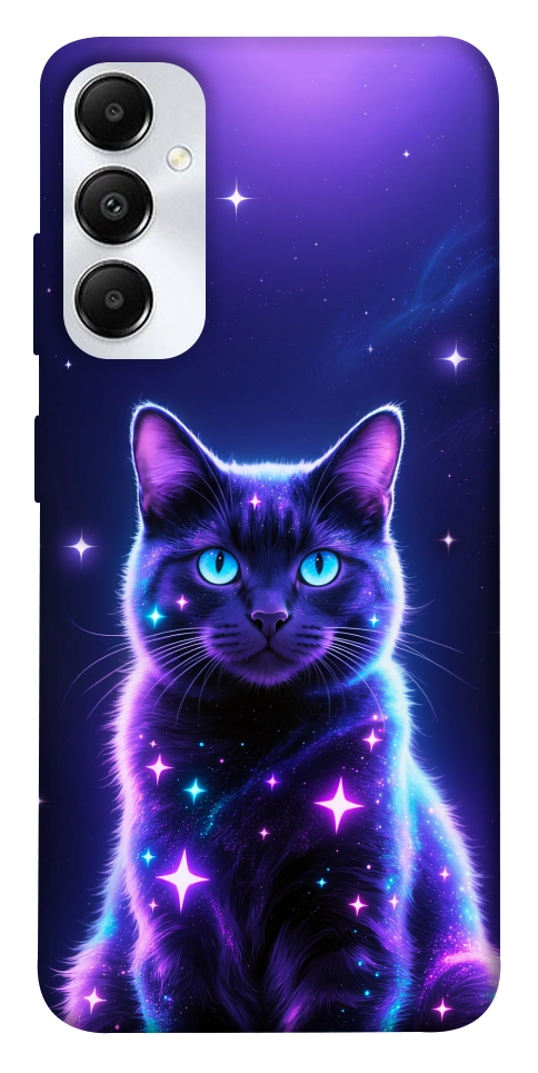 Чохол Galaxy purple cat для Galaxy A05s