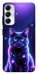 Чохол Galaxy purple cat для Galaxy A05s