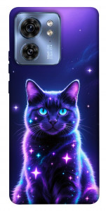 Чехол Galaxy purple cat для Motorola Edge 40