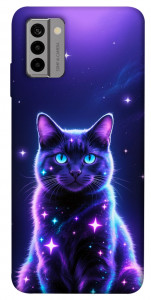 Чохол Galaxy purple cat для Nokia G22
