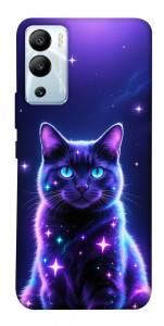 Чехол Galaxy purple cat для Infinix Hot 12i