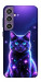 Чехол Galaxy purple cat для Galaxy S23 FE