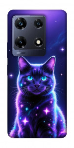Чехол Galaxy purple cat для Infinix Note 30 Pro NFC
