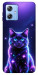 Чехол Galaxy purple cat для Motorola Moto G84