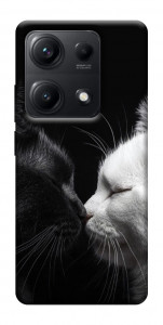 Чохол Black and white cats для Xiaomi Redmi Note 14S