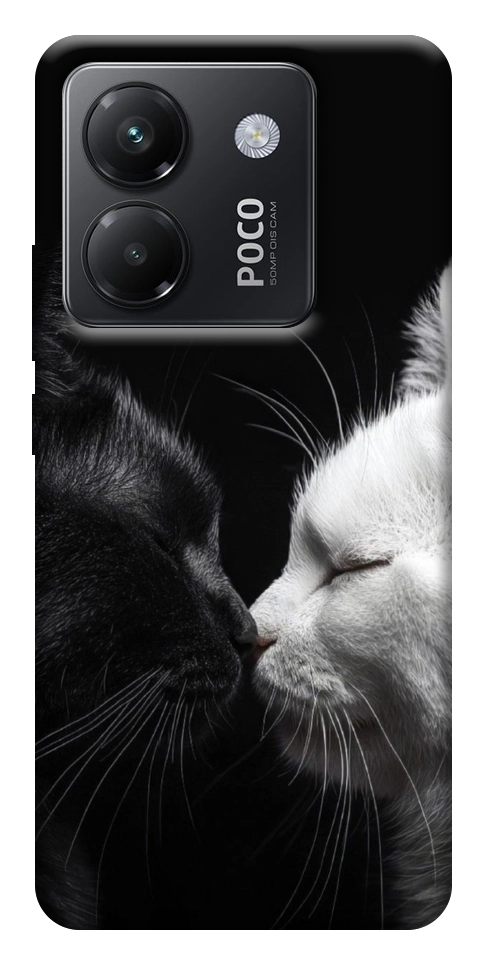 Чехол Black and white cats для Xiaomi Poco M7 Pro 5G