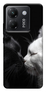 Чехол Black and white cats для Xiaomi Poco M7 Pro 5G