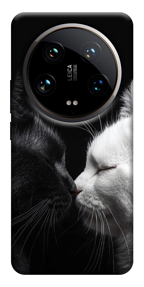 Чехол Black and white cats для Xiaomi 14 Ultra