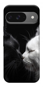 Чехол Black and white cats для Google Pixel 10 Pro