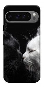 Чехол Black and white cats для Google Pixel 10 Pro XL
