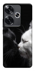 Чохол Black and white cats для Xiaomi Poco F6