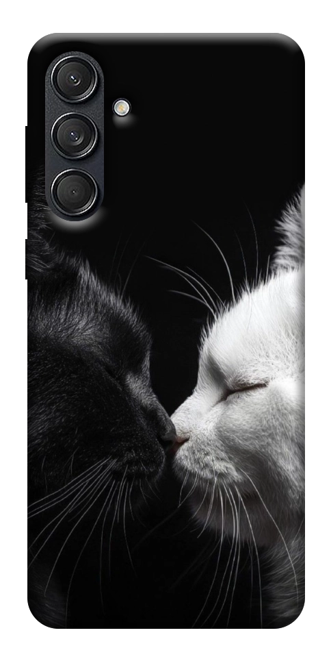 Чехол Black and white cats для Galaxy M55