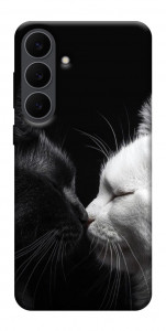 Чохол Black and white cats для Galaxy S25 FE