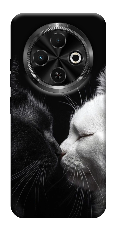 Чехол Black and white cats для TECNO Spark 30C (KL5n)