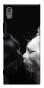 Чехол Black and white cats для Sony Xperia XA1