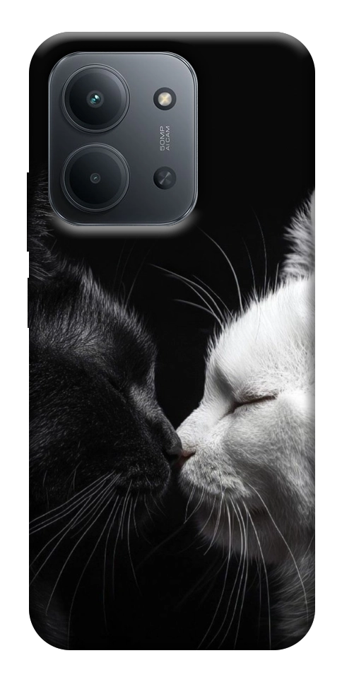 Чехол Black and white cats для Xiaomi Redmi 15C (Europe version)