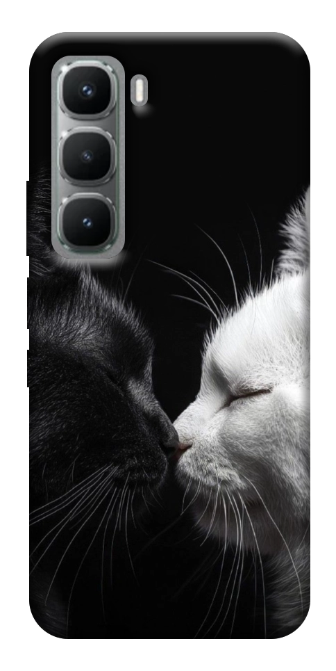 Чохол Black and white cats для Infinix Hot 60 Pro