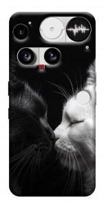 Чохол Black and white cats для Nothing Phone (3)