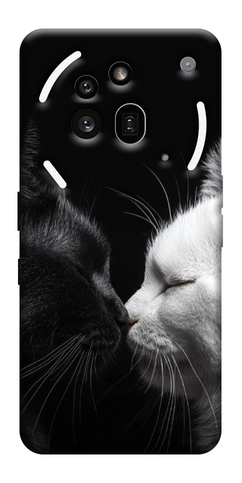Чехол Black and white cats для Nothing Phone (3a) Pro