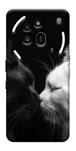 Чехол Black and white cats для Nothing Phone (3a) Pro