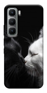 Чохол Black and white cats для Infinix Hot 60