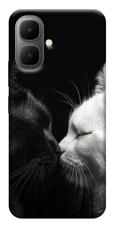 Чехол Black and white cats для Infinix Smart 10