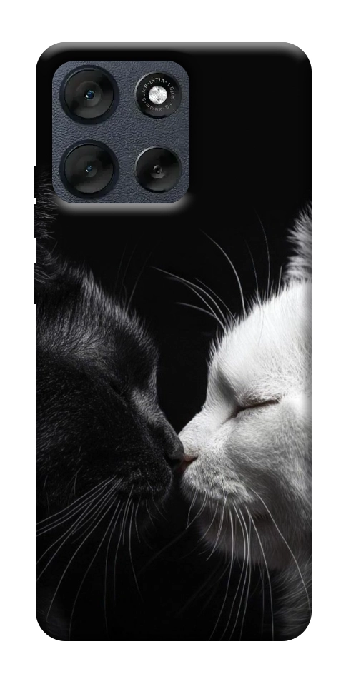 Чехол Black and white cats для Motorola Moto G56 5G