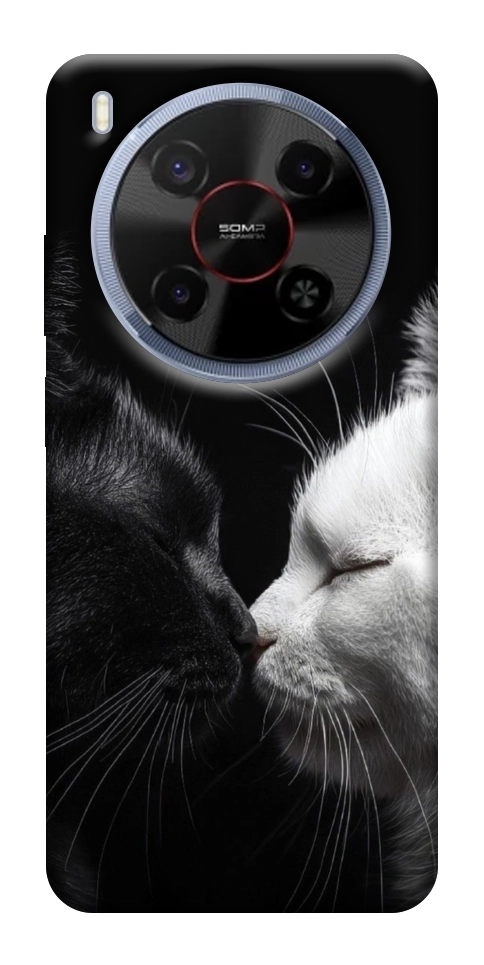 Чехол Black and white cats для ZTE Nubia V70 Max