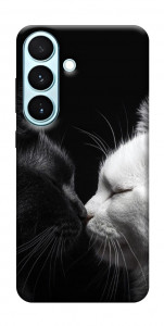 Чехол Black and white cats для Galaxy S26