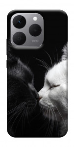 Чехол Black and white cats для Realme 15T