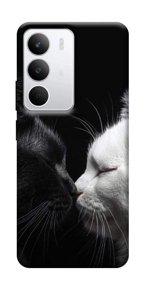 Чехол Black and white cats для Realme C71
