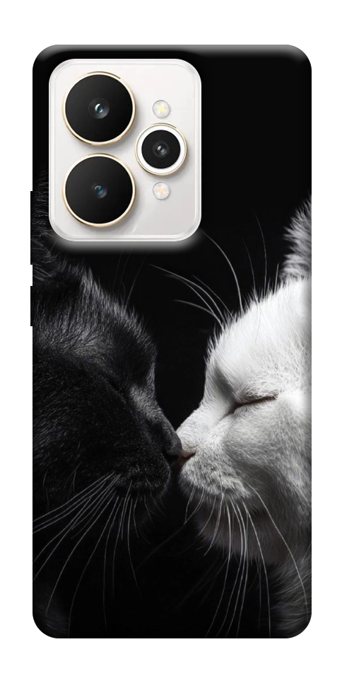 Чехол Black and white cats для Realme 15