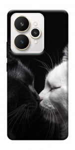 Чехол Black and white cats для Realme 15