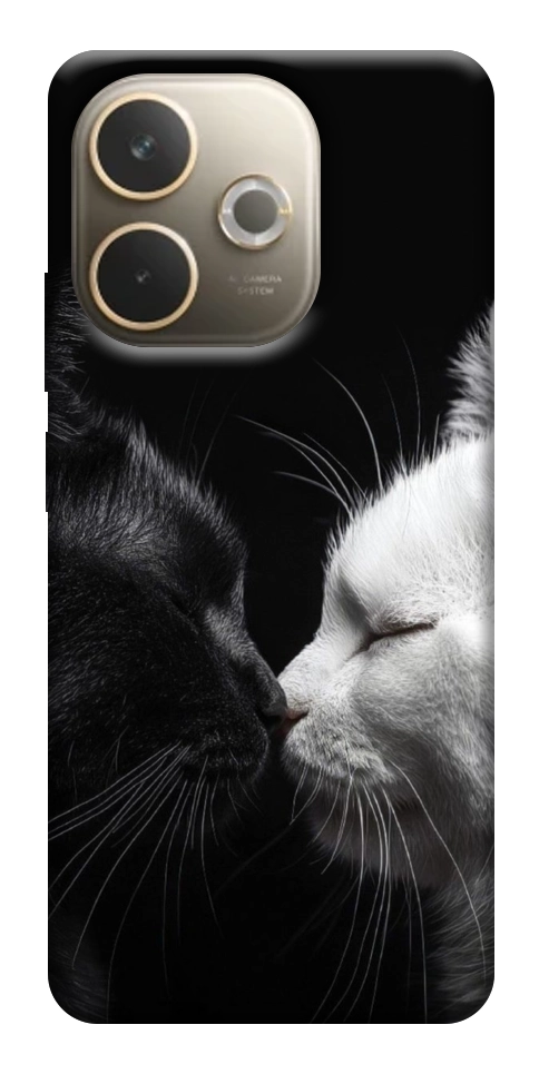 Чехол Black and white cats для Oppo A5 Pro 4G