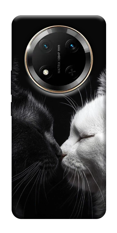Чехол Black and white cats для Huawei Honor X9c