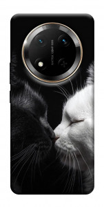 Чехол Black and white cats для Huawei Honor X9c