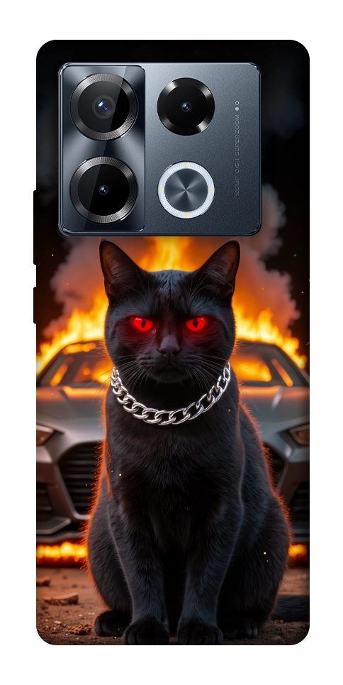 Чохол Black trouble для Infinix Note 40 Pro 4G