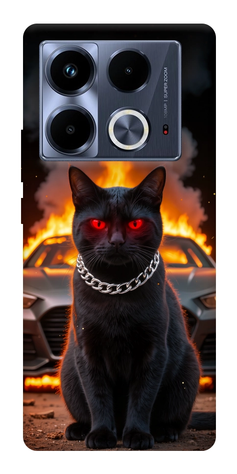 Чехол Black trouble для Infinix Note 40 4G
