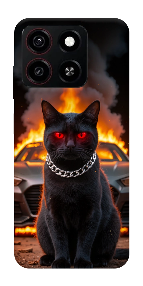 Чехол Black trouble для ZTE Blade A35 4G