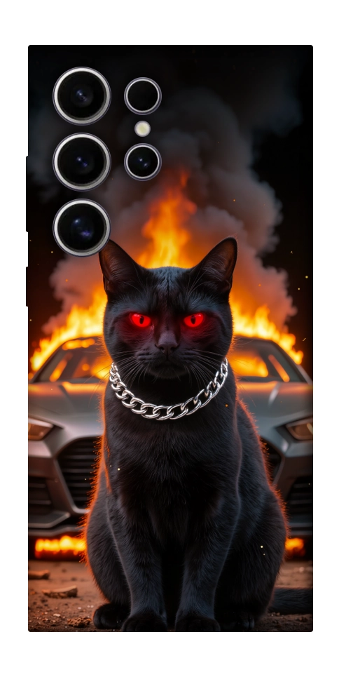 Чохол Black trouble для Galaxy S25 Ultra