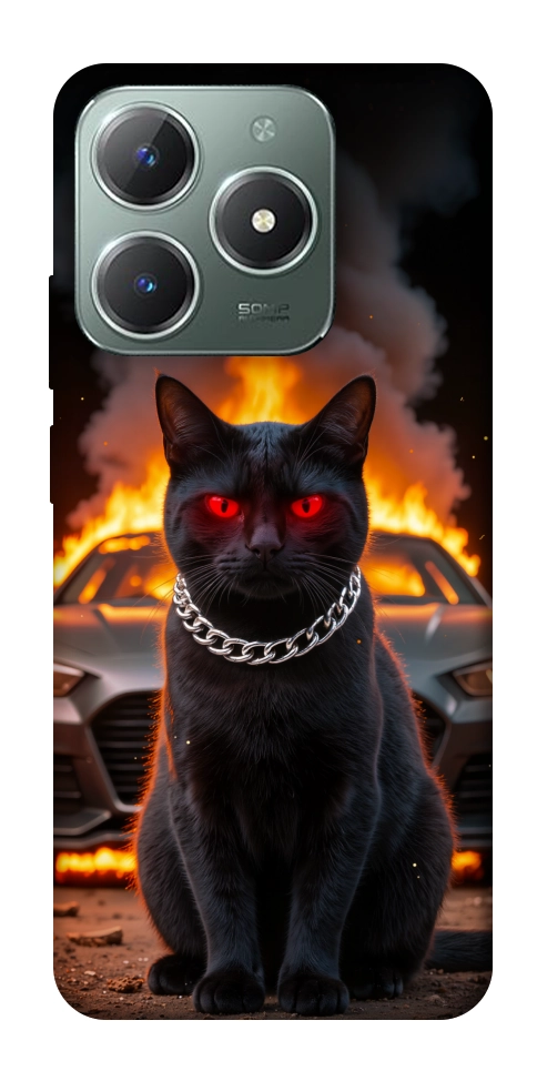 Чехол Black trouble для Realme C61