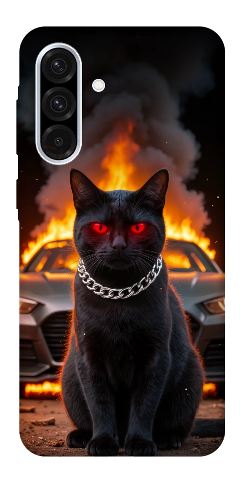 Чехол Black trouble для Galaxy A56 5G
