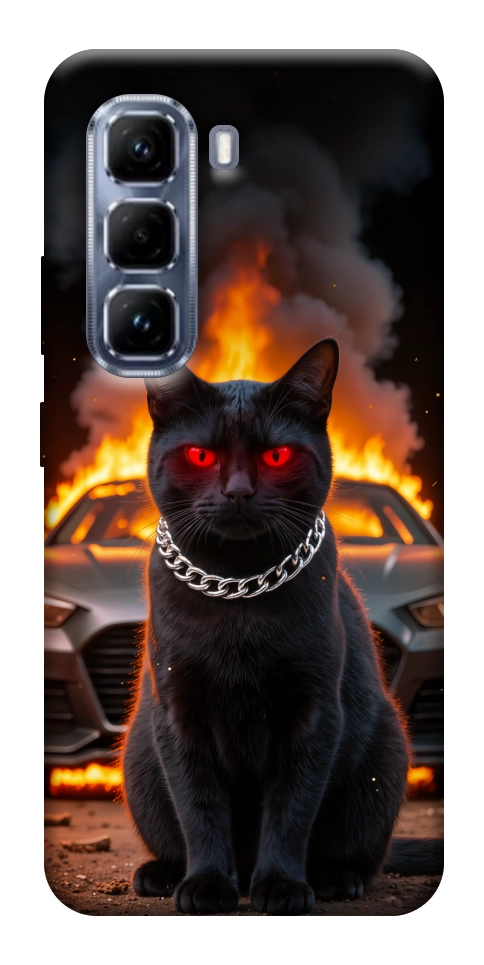 Чохол Black trouble для Infinix Hot 50 Pro
