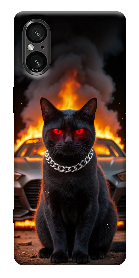 Чехол Black trouble для Sony Xperia 5 V