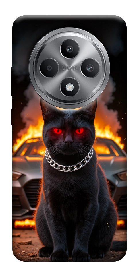 Чехол Black trouble для Oppo Reno 12 F 4G