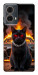 Чохол Black trouble для Motorola Moto G85