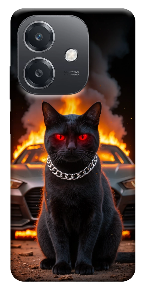 Чехол Black trouble для Oppo A40m