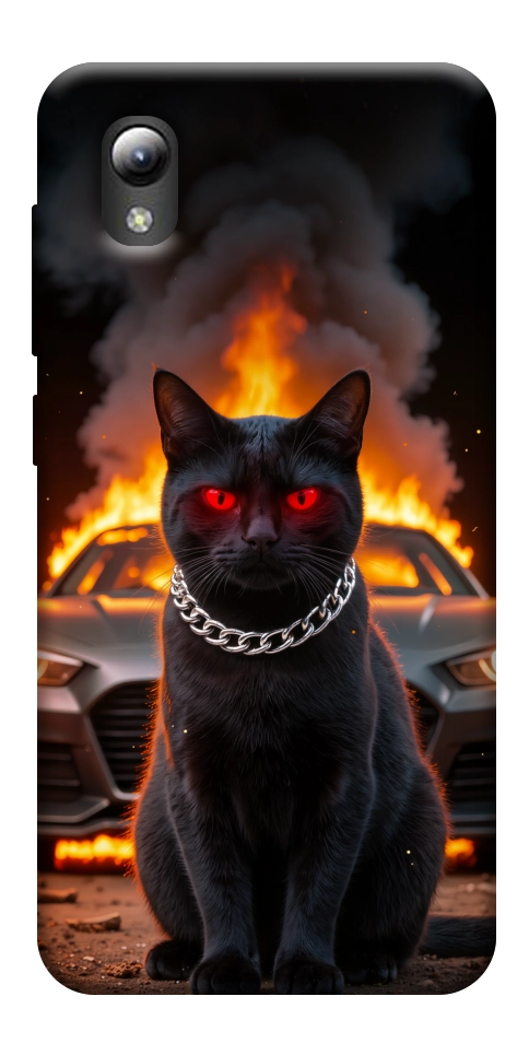 Чехол Black trouble для ZTE Blade A3 (2019)
